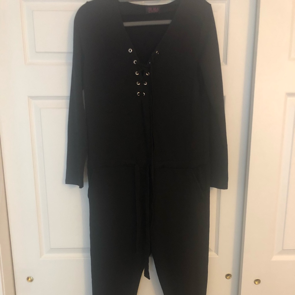 Lace up Jumpsuit